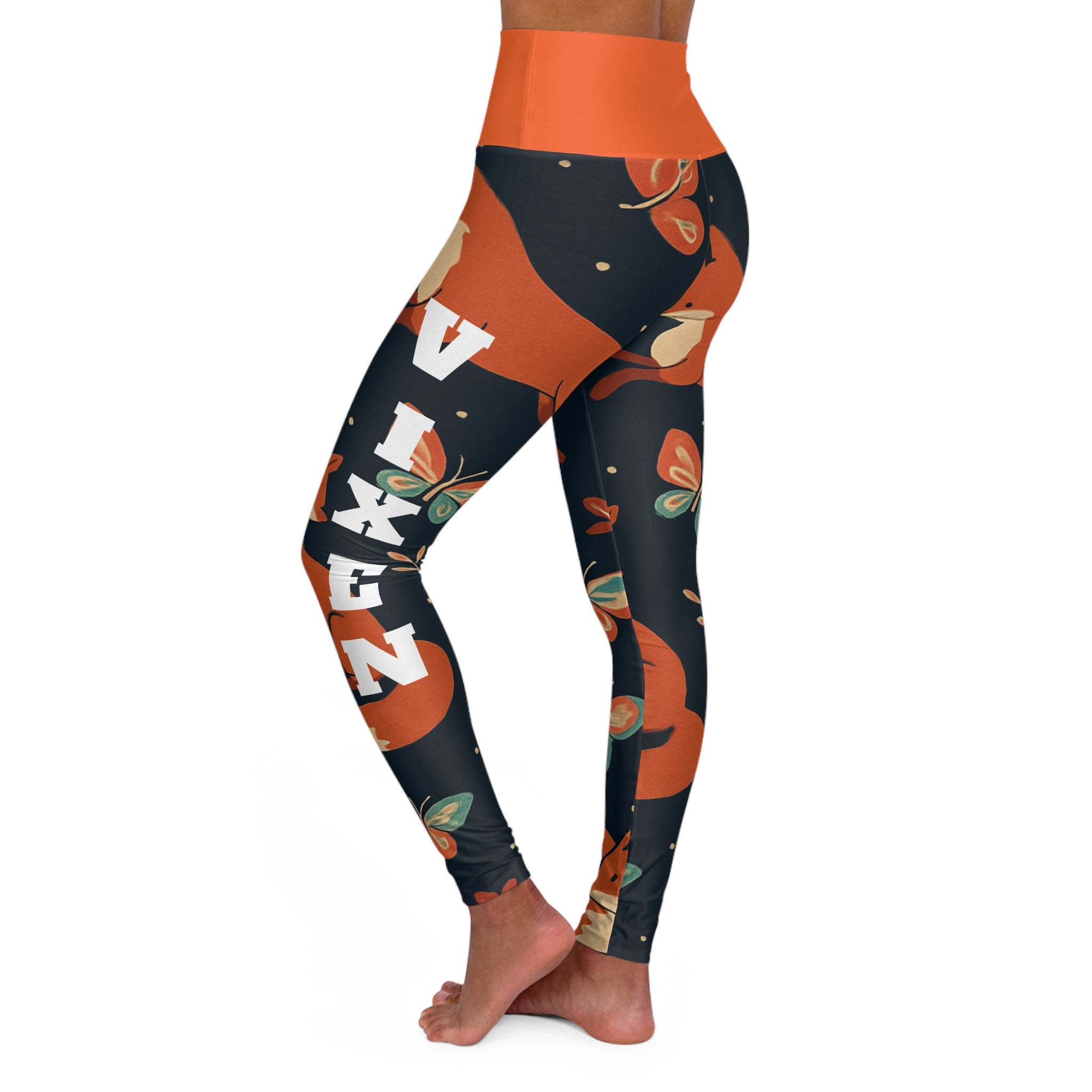 Whimsical Forest High Waisted Yoga Leggings