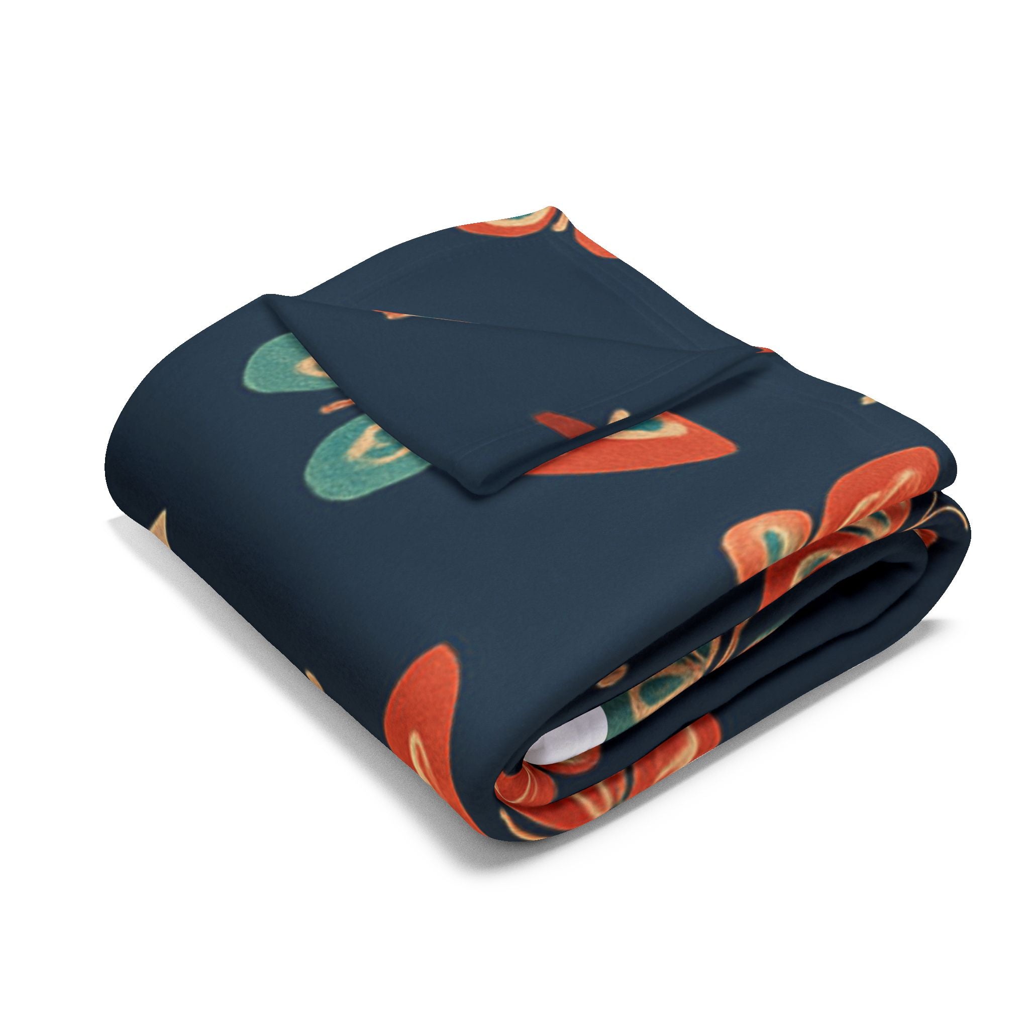 Whimsical Foxes Arctic Fleece Blanket - Cozy Throw for Home Decor & Gifts