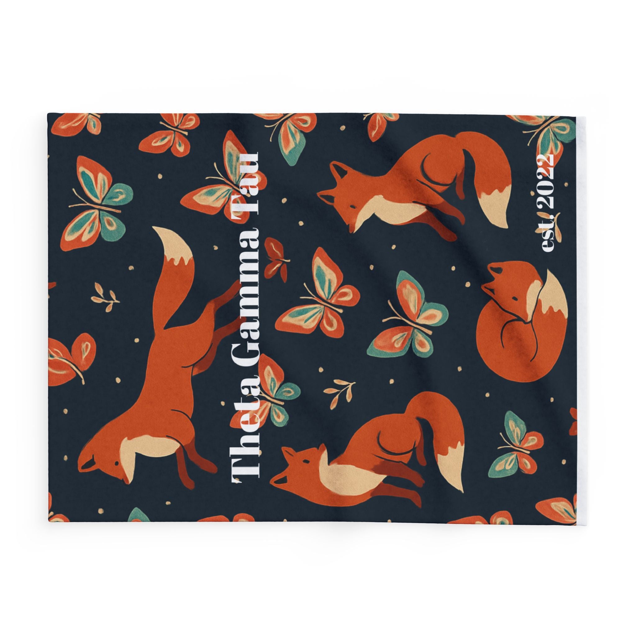 Whimsical Foxes Arctic Fleece Blanket - Cozy Throw for Home Decor & Gifts