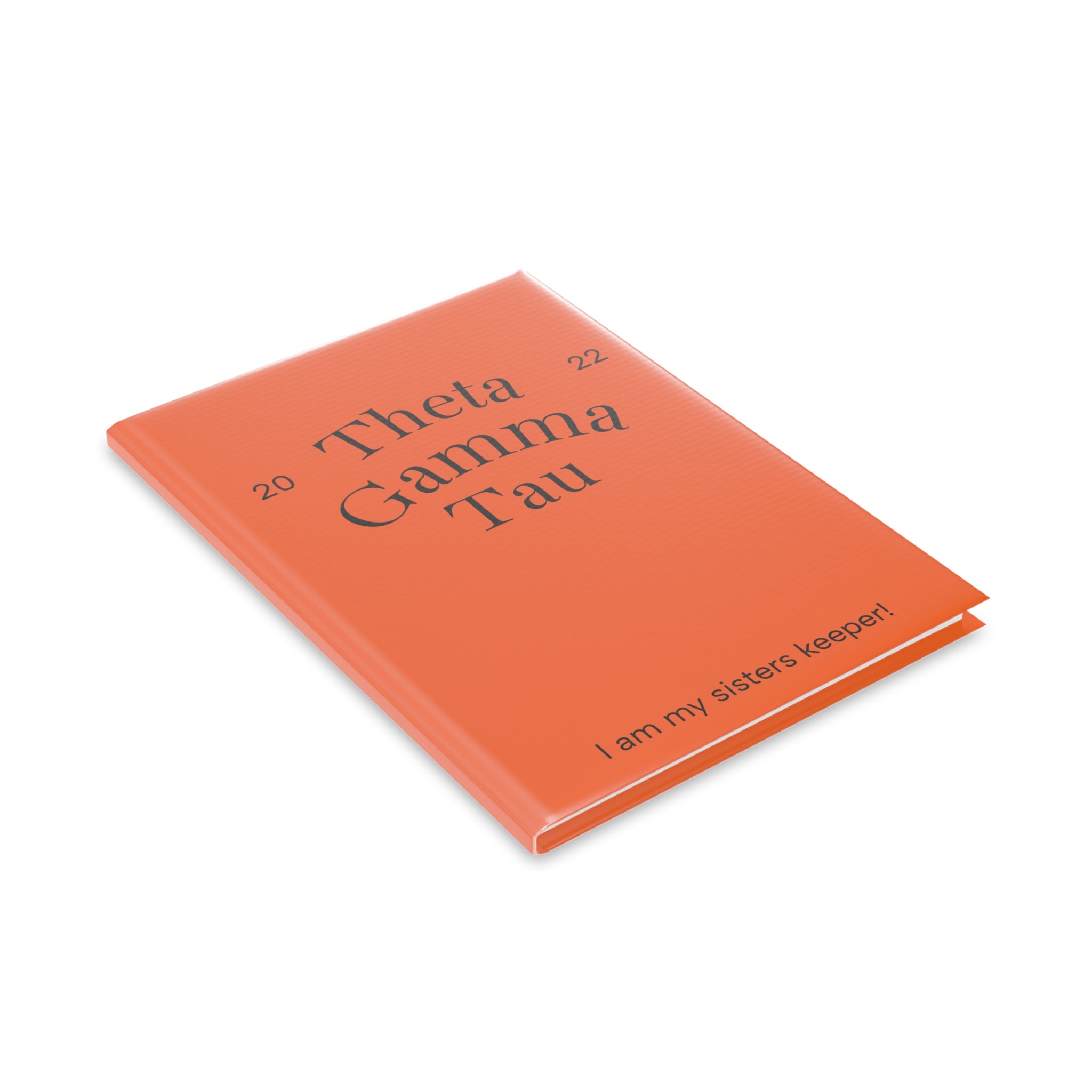 Sisterhood Hardcover Notebook – Theta Gamma Tau
