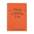 Sisterhood Hardcover Notebook – Theta Gamma Tau