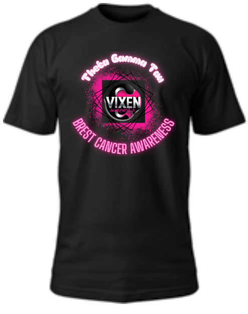 Theta Gamma Tau – VIXEN Breast Cancer Awareness Tee
