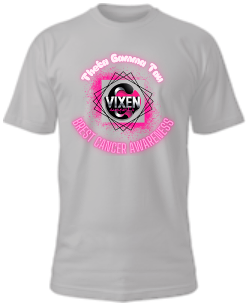 Theta Gamma Tau – VIXEN Breast Cancer Awareness Tee